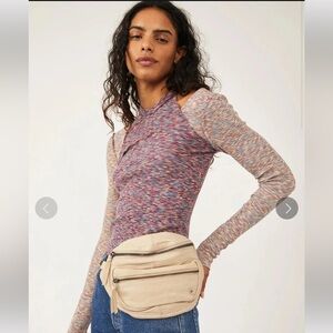 Free people Archer chain belt/ sling bag